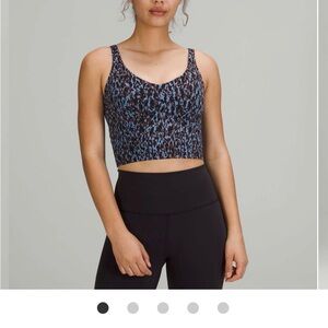 Lululemon Align Tank Leopard Camo Blue Nile Multi